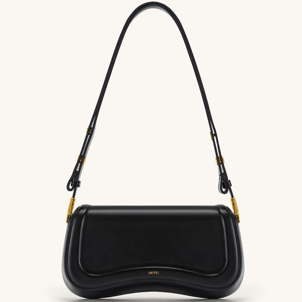 JW PEI Elegant Black Shoulder Bag